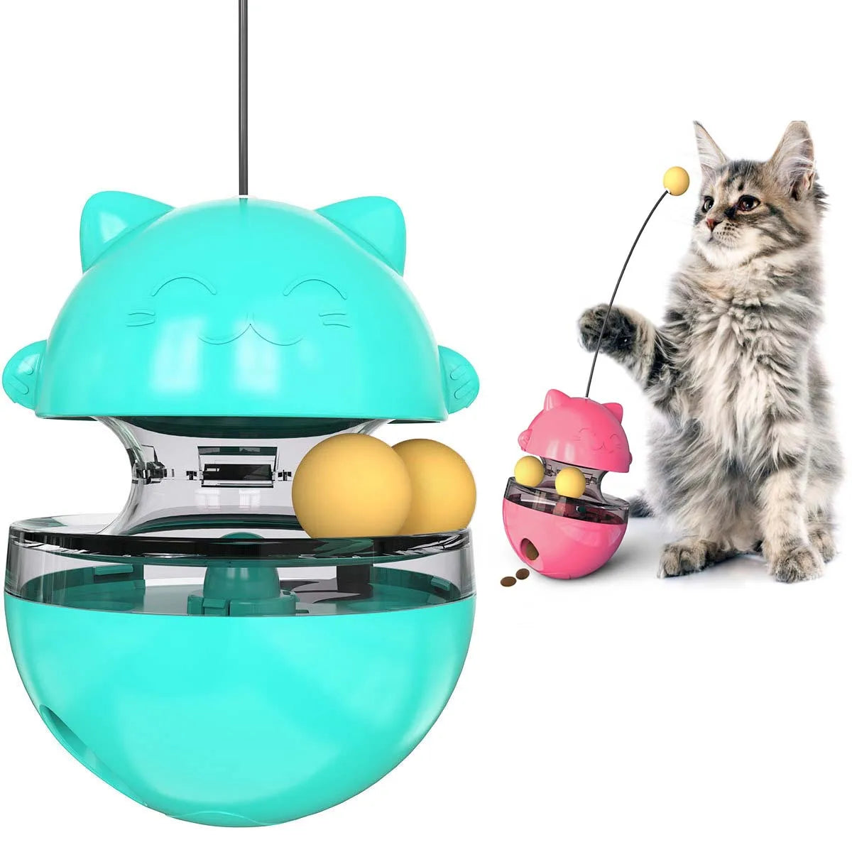 Petzrella 3-in-1 Interaktives Katzenspielzeug-Set