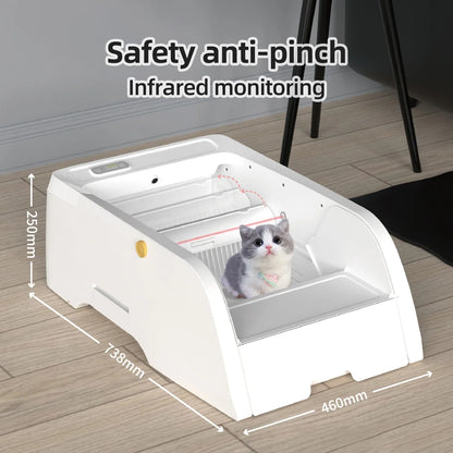 Petzrella Smart Self-Cleaning Automatic Cat Litter Box