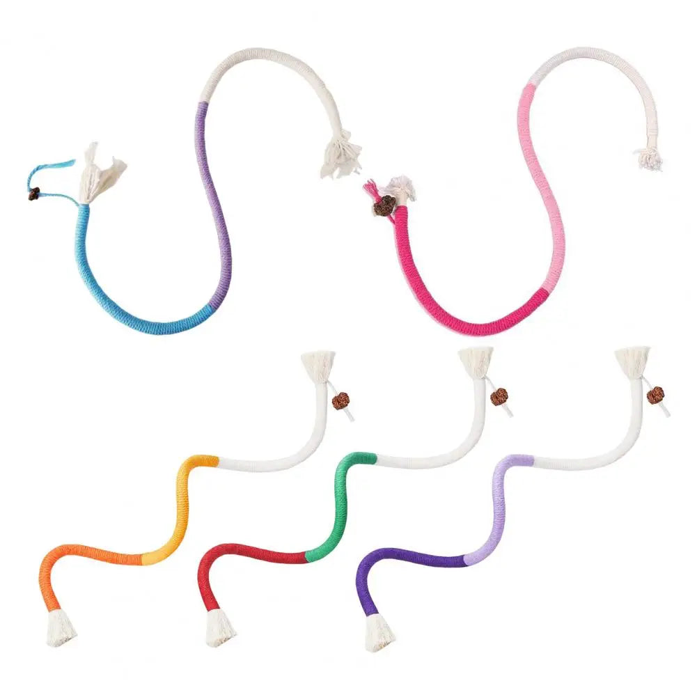 Interactive Cat Chew & Play Rope Toy