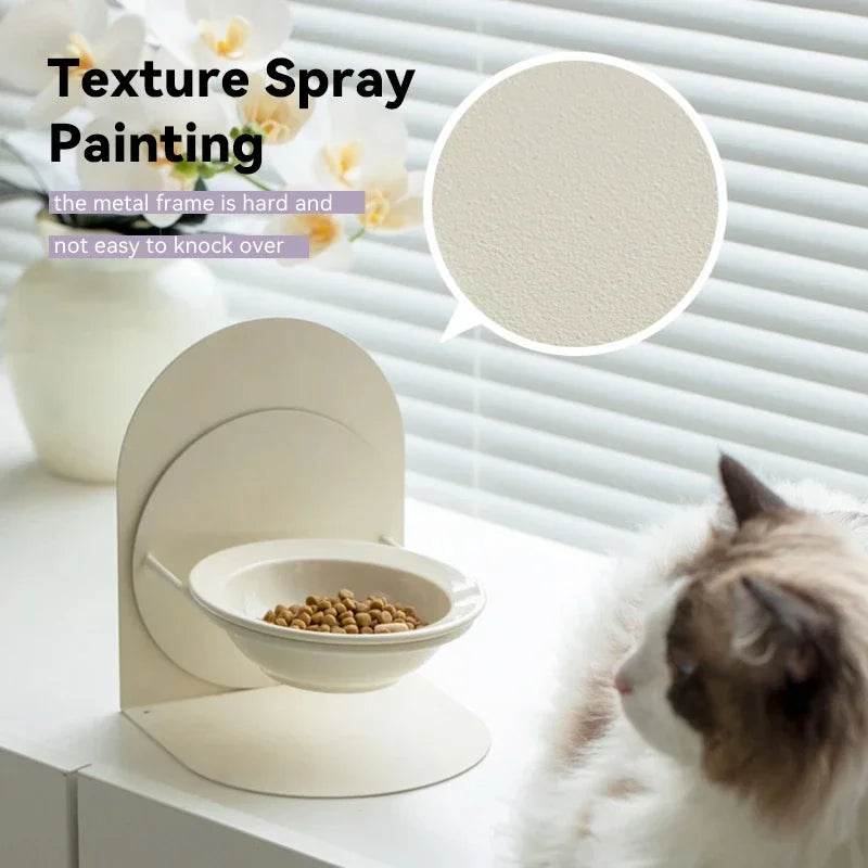 Ceramic Elevated Pet Bowl