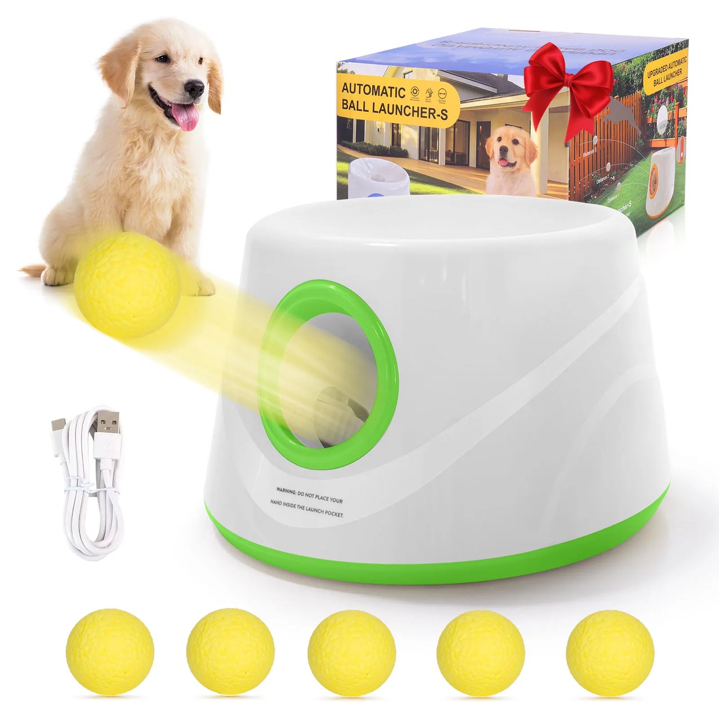 Automatic Ball Launcher for Dogs