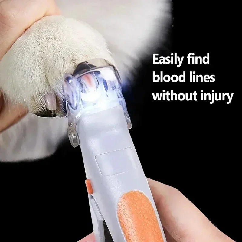 LED Pet Nail Clippers with Light