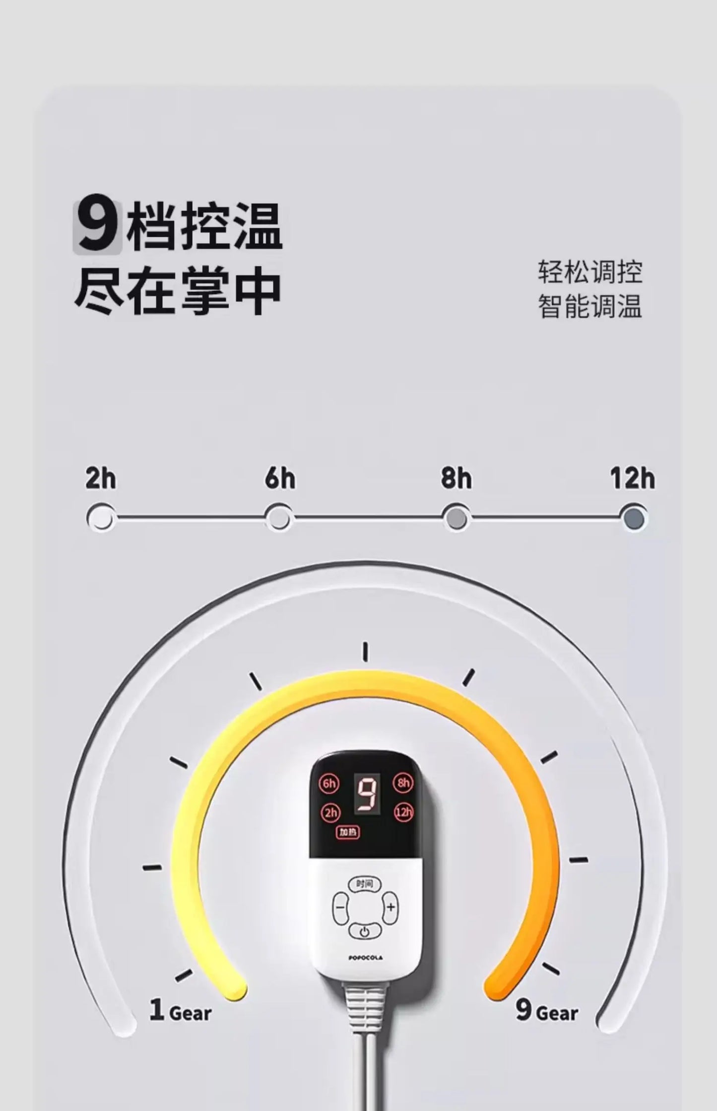 Smart Heated Plush Cat Bed