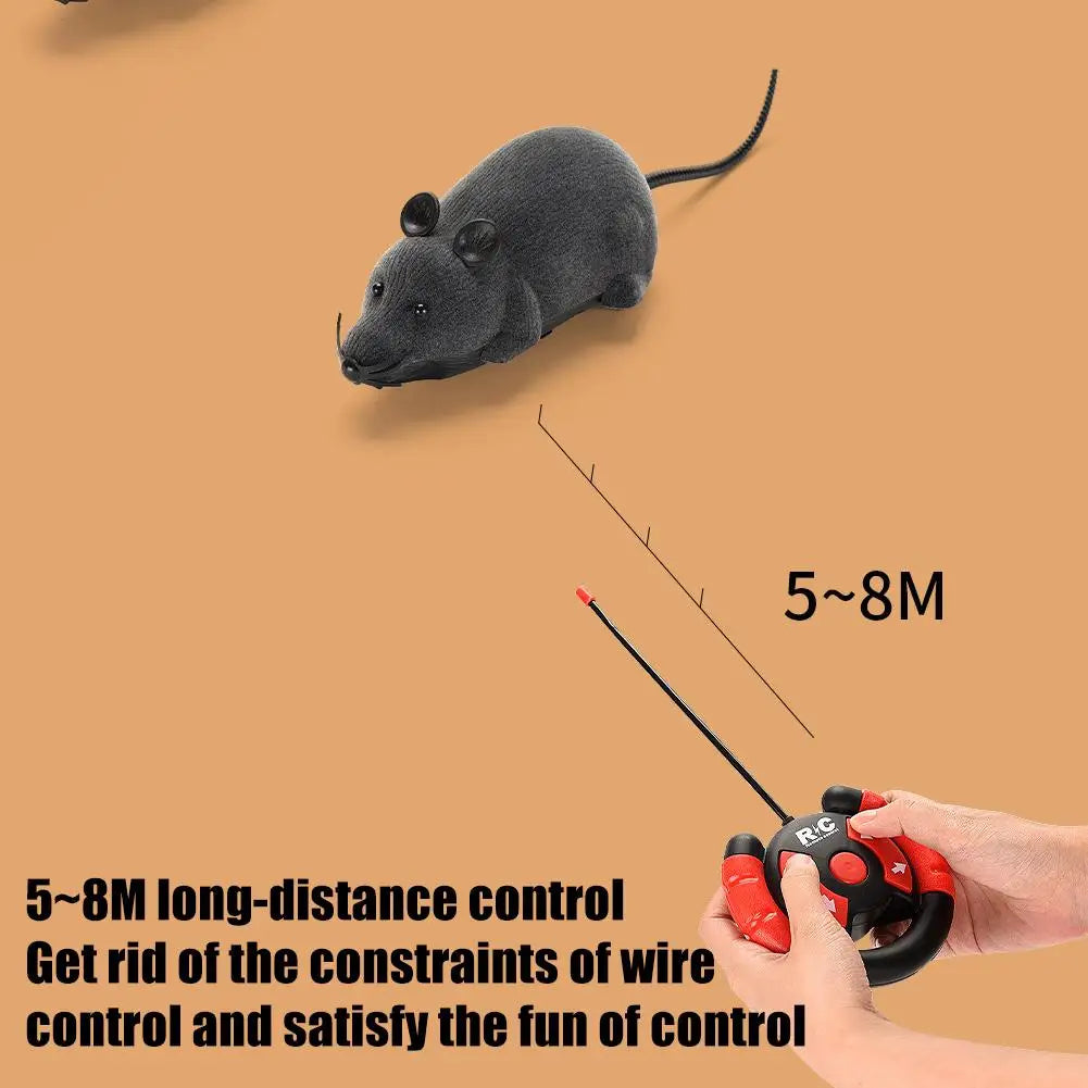 Remote Control Simulation Mouse Toy for Cats