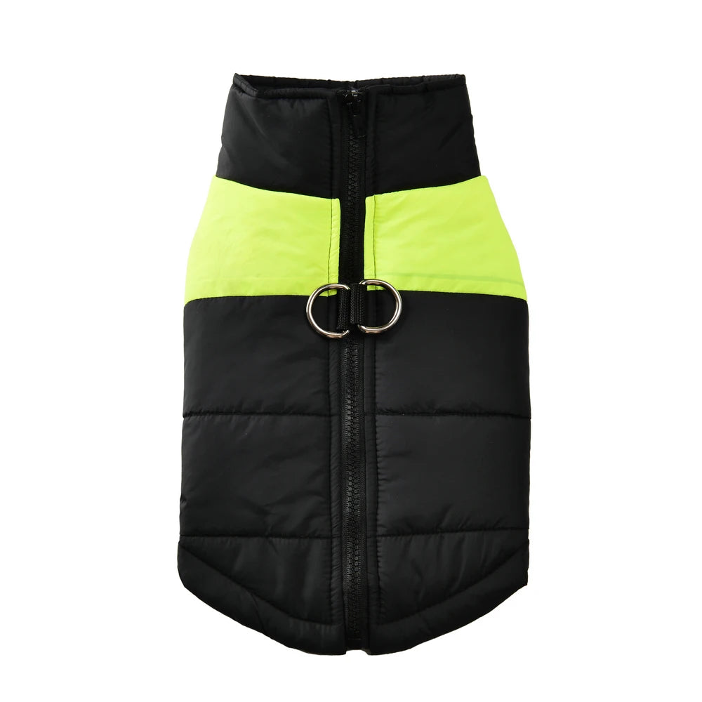Petzrella All-Size Dog Winter Jacket – XS to 6XL with D-Ring