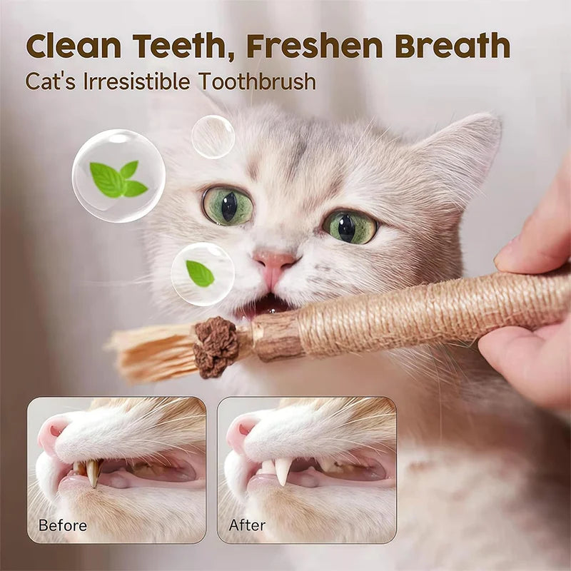 Cat Dental Grinding Chew Sticks for Teeth & Gums