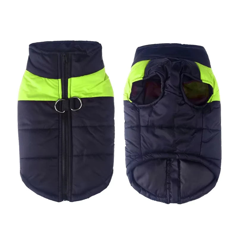 Petzrella Waterproof Winter Dog Coat – Padded Vest for All Sizes