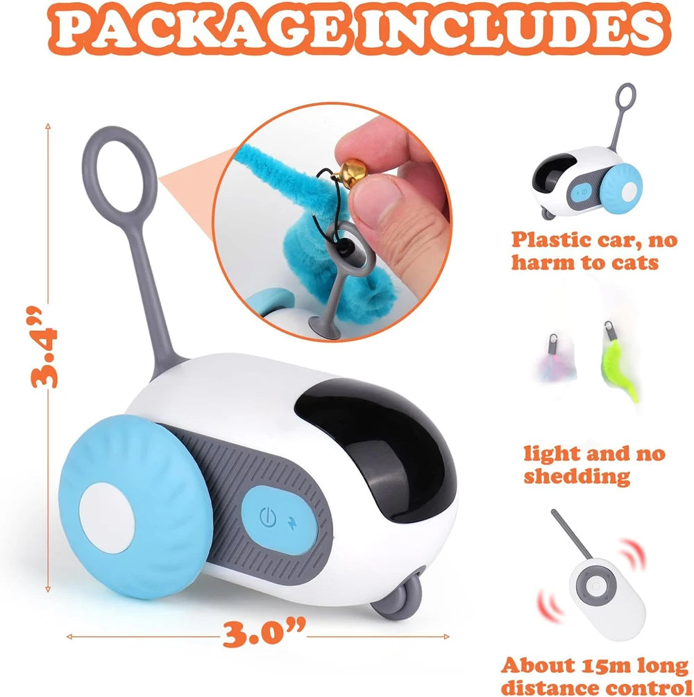 Smart Interactive Cat Toy Car