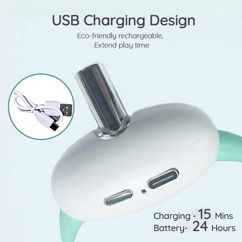 Wearable Laser Collar Toy for Cats