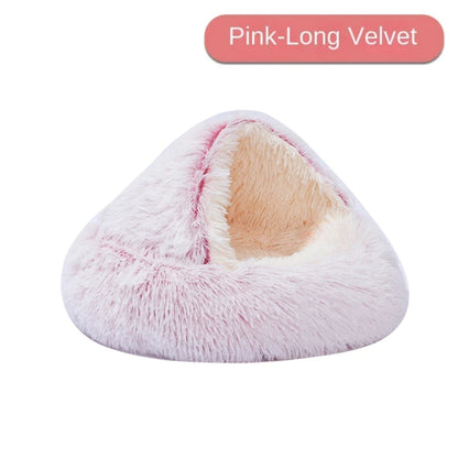 Petzrella Deep Sleep Fluffy Cave Bed. Der ultimative gemütliche Rückzugsort für ängstliche Haustiere.