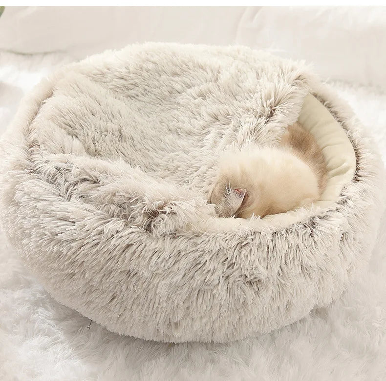 Plush Cat Bed