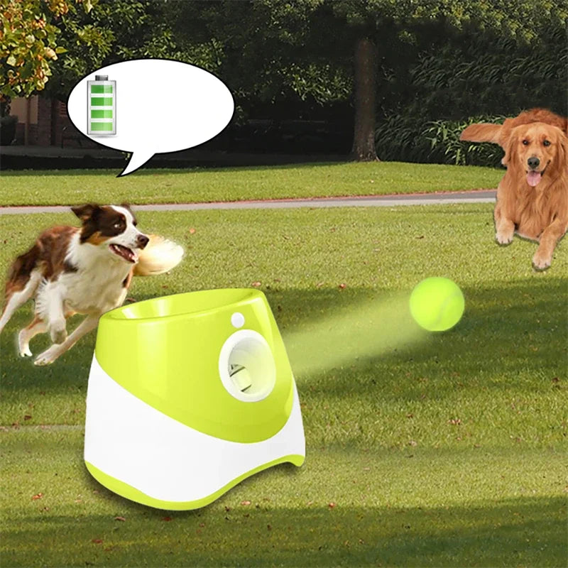 Automatic Dog Tennis Ball Launcher for Interactive Fetch Play