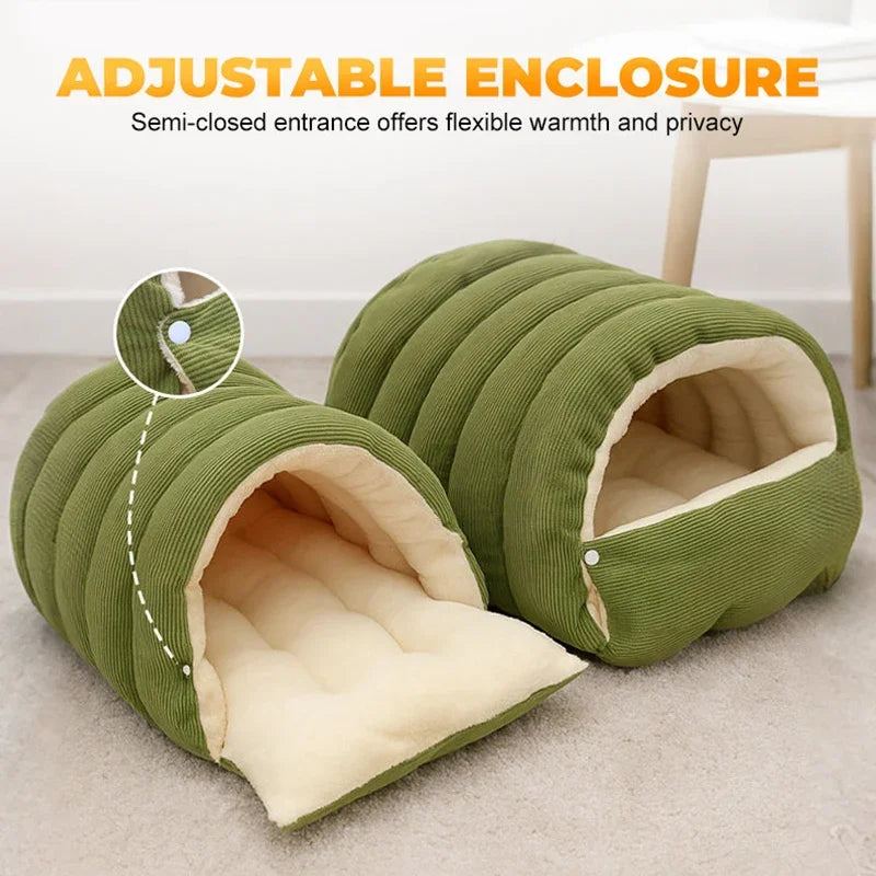 Petzrella Plüsch Kuschelkatzenbett