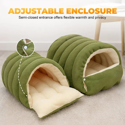 Petzrella Plüsch Kuschelkatzenbett