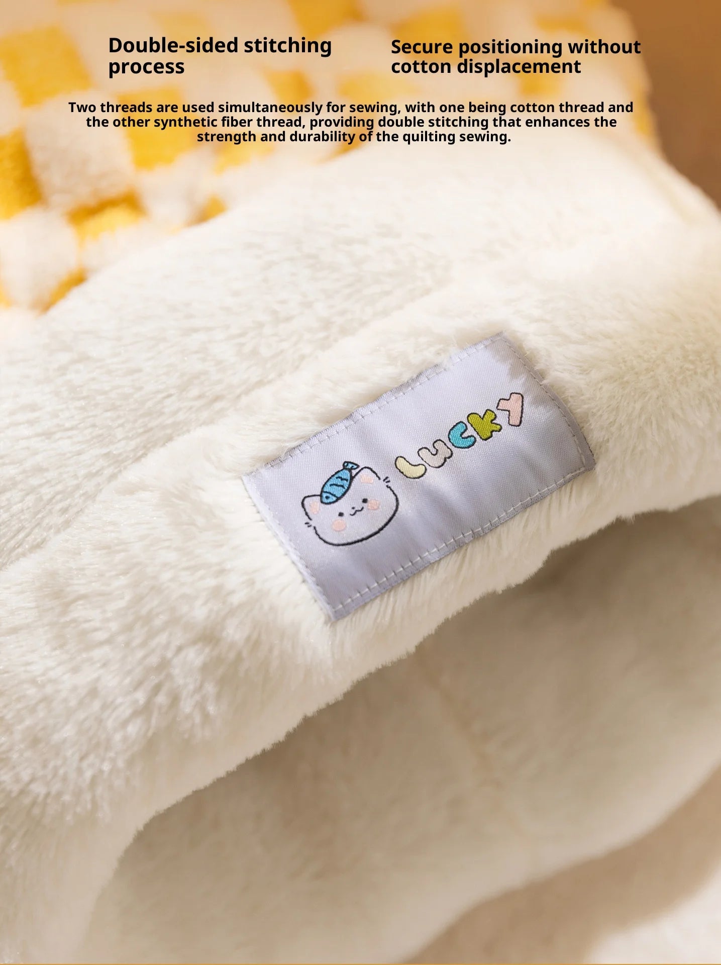 Cloud Plush Cat Bed – Deep Comfort & Warmth
