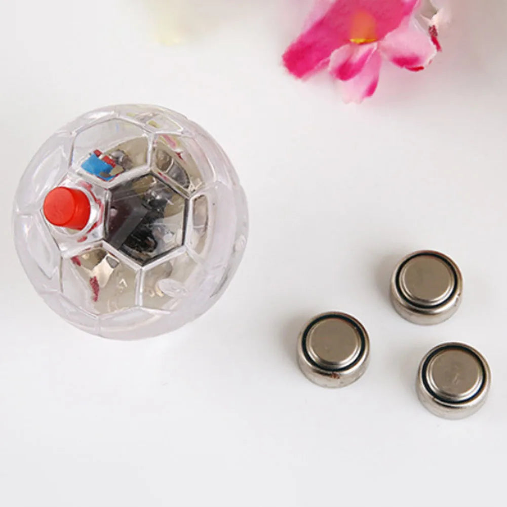Transparent  Cat Ball – Light-Activated  Cat Toy