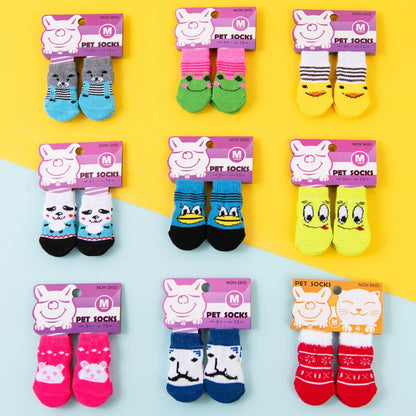Petzrella Anti-Rutsch-Stricksocken für Haustiere