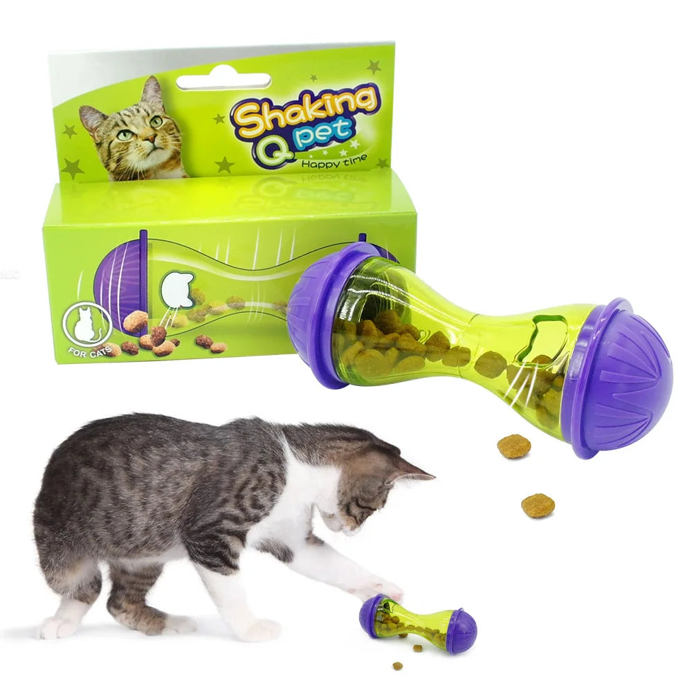 Interactive Treat Dispensing Cat Toy Ball