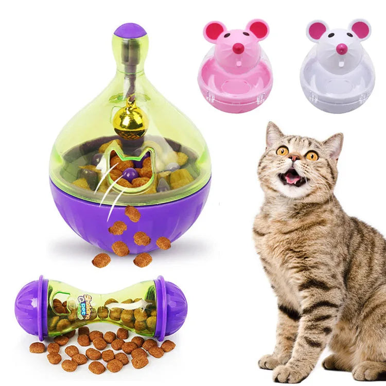 Petzrella Interaktives Slow-Feeder-
Puzzlespielzeug für Katzen & Hunde