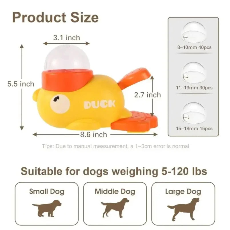 Interactive Food Toy for Cats & Dogs