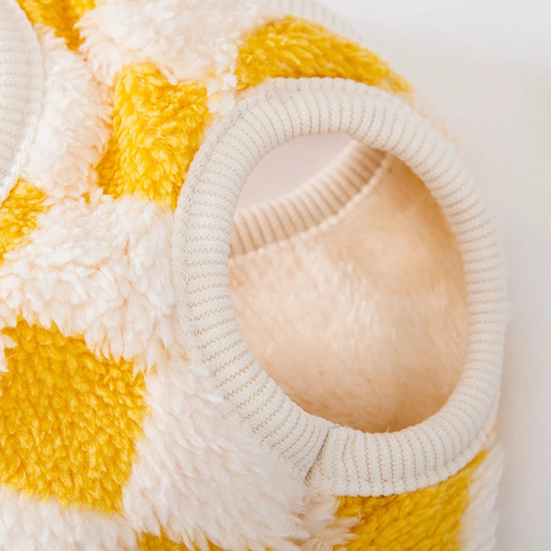 Cozy Winter Fleece Vest for Cats