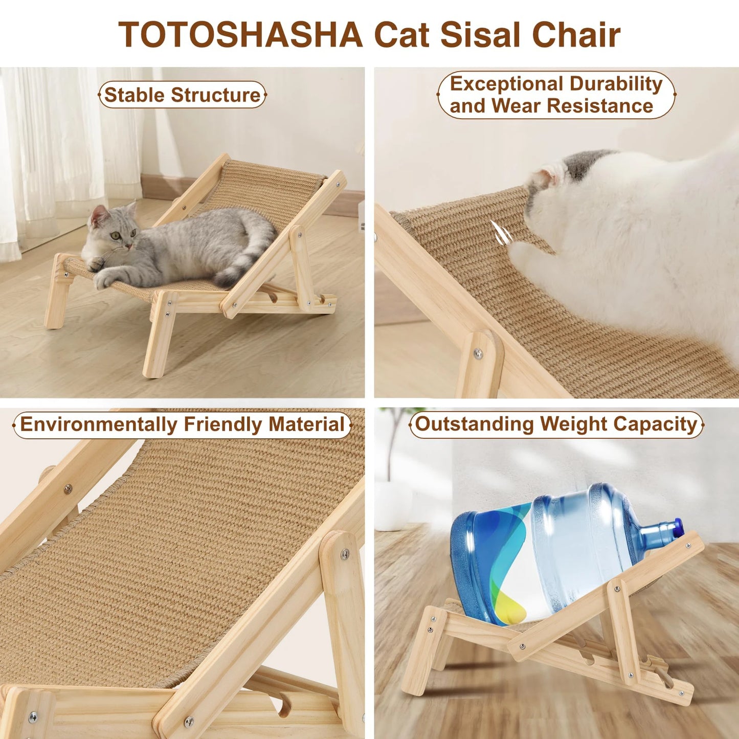 Adjustable Cat Scratching Chair