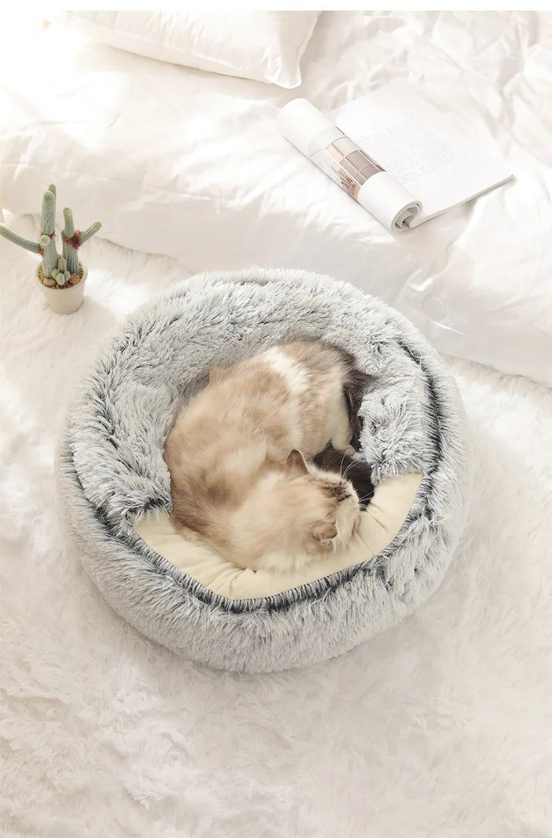 Plush Cat Bed