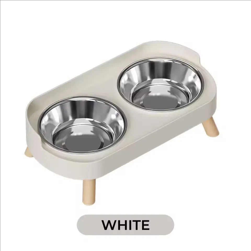 2-in-1 Stainless Steel Pet Dining Station