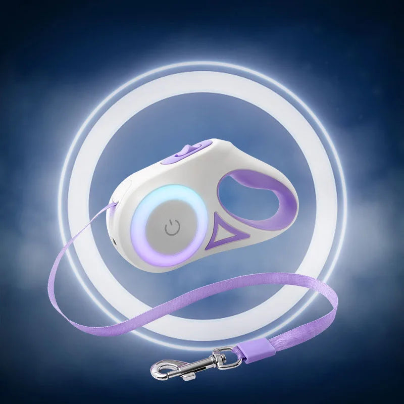 Petzrella LED Rollleine mit Licht – 3m & 5m