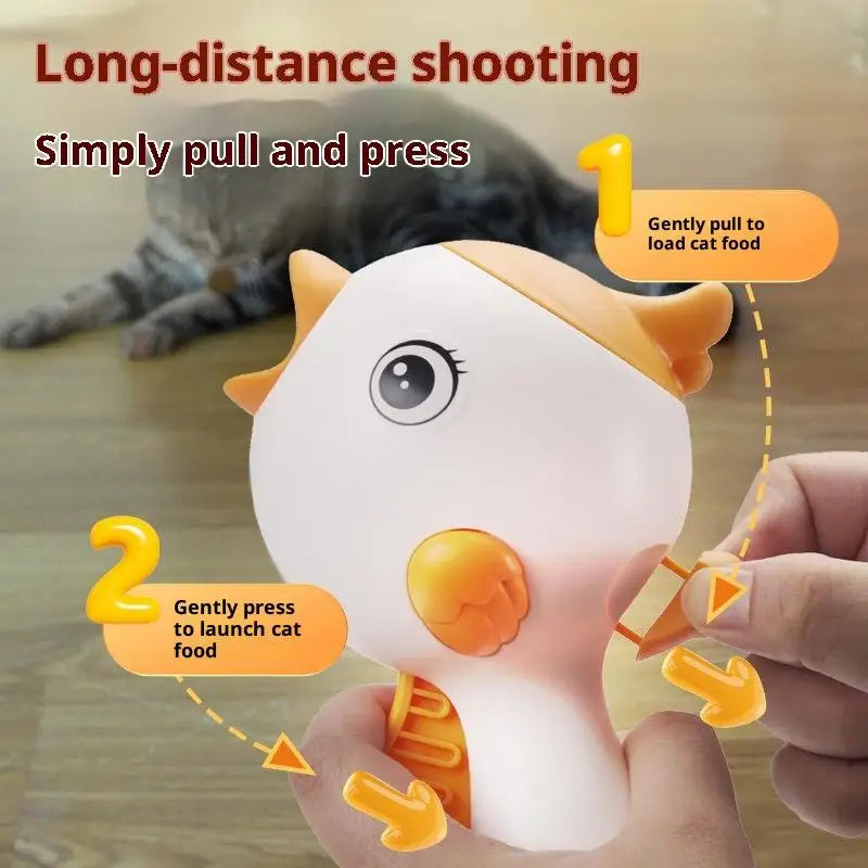 Automatic Cat Toy with Food Dispenser