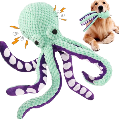 Petzrella Oktopus-Quietschspielzeug