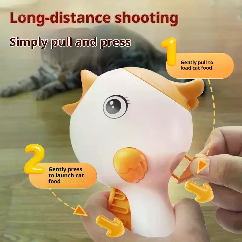 Automatic Cat Toy with Food Dispenser