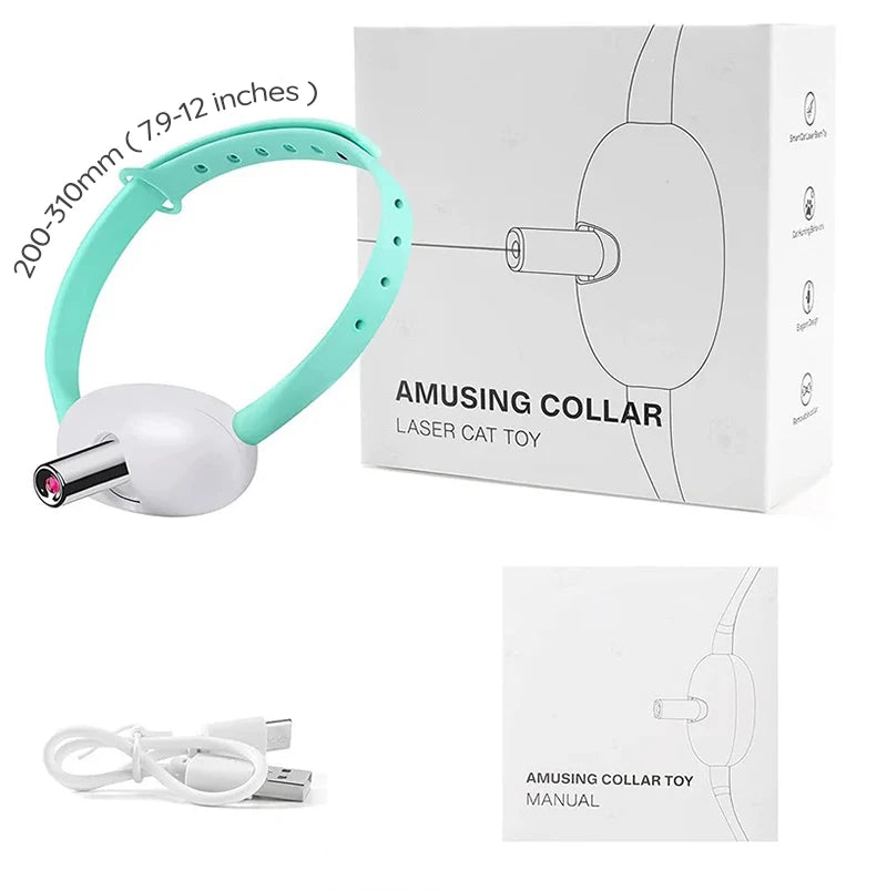 Wearable Laser Collar Toy for Cats