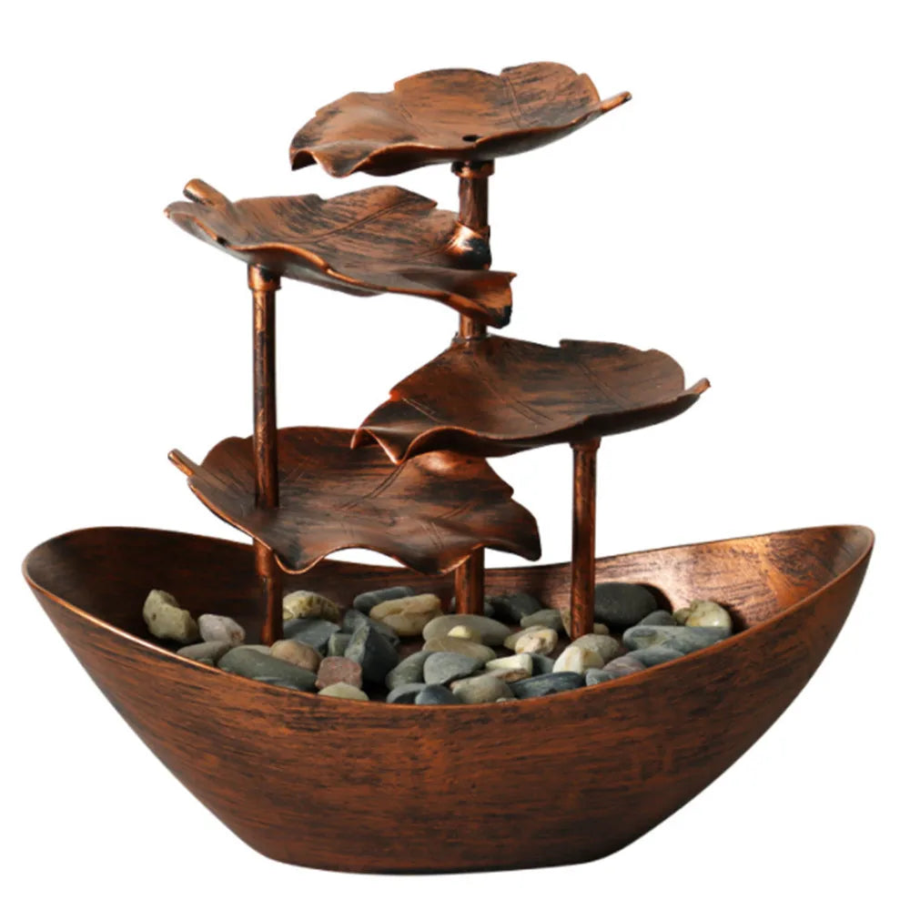 Petzrella Mini LED Katzen-Wasserfallbrunnen
