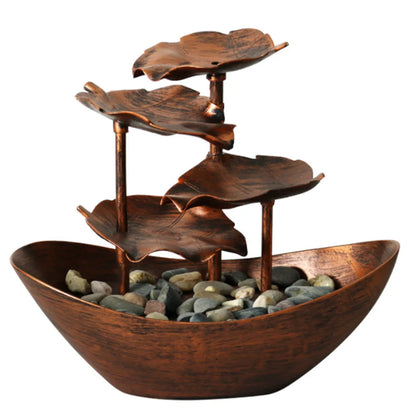 Petzrella Mini LED Katzen-Wasserfallbrunnen