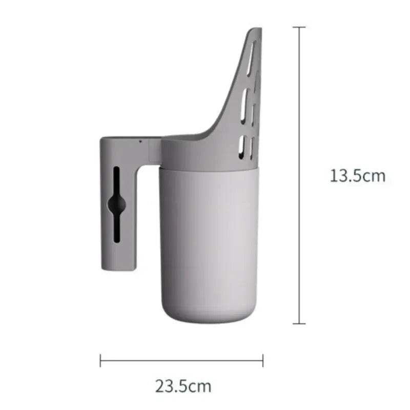 Cat Litter Scoop with Built-In Waste Bag Holder