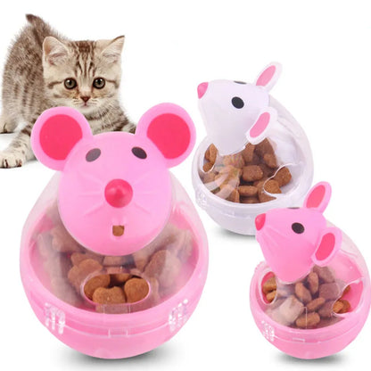 Petzrella Interaktives Slow-Feeder-
Puzzlespielzeug für Katzen & Hunde