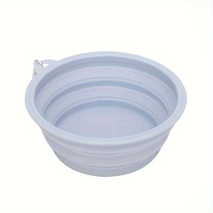 Petzrella Foldable Silicone Travel Pet Bowl