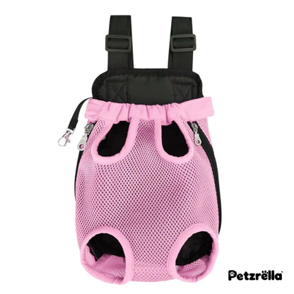 Petzrella Front Pet Carrier – Legs-Out Backpack for Dogs & Cats