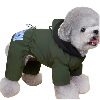 Petzrella Waterproof Dog Jumpsuit – Full-Body Winter Suit