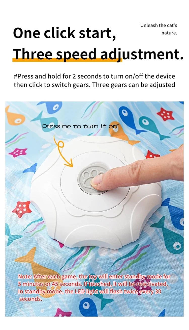 Electric Feather Cat Toy