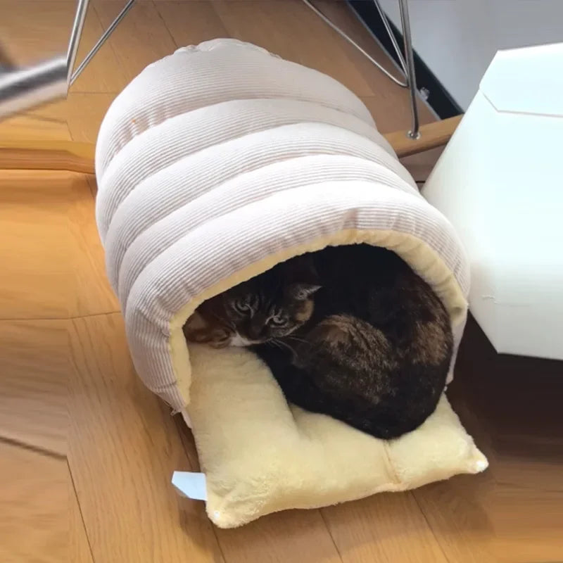 Petzrella Plüsch Kuschelkatzenbett