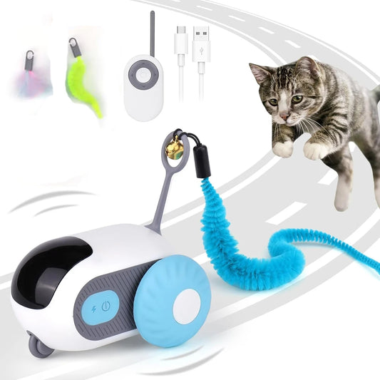 Smart Interactive Cat Toy Car