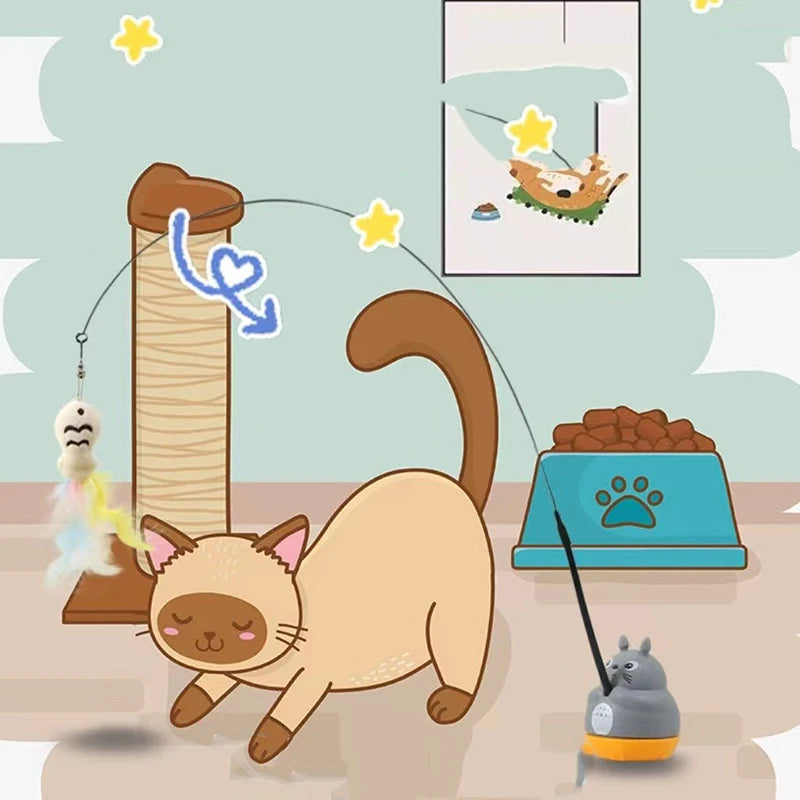 Petzrella „Kitten Fishing“ – selbstspielende Katzenangel