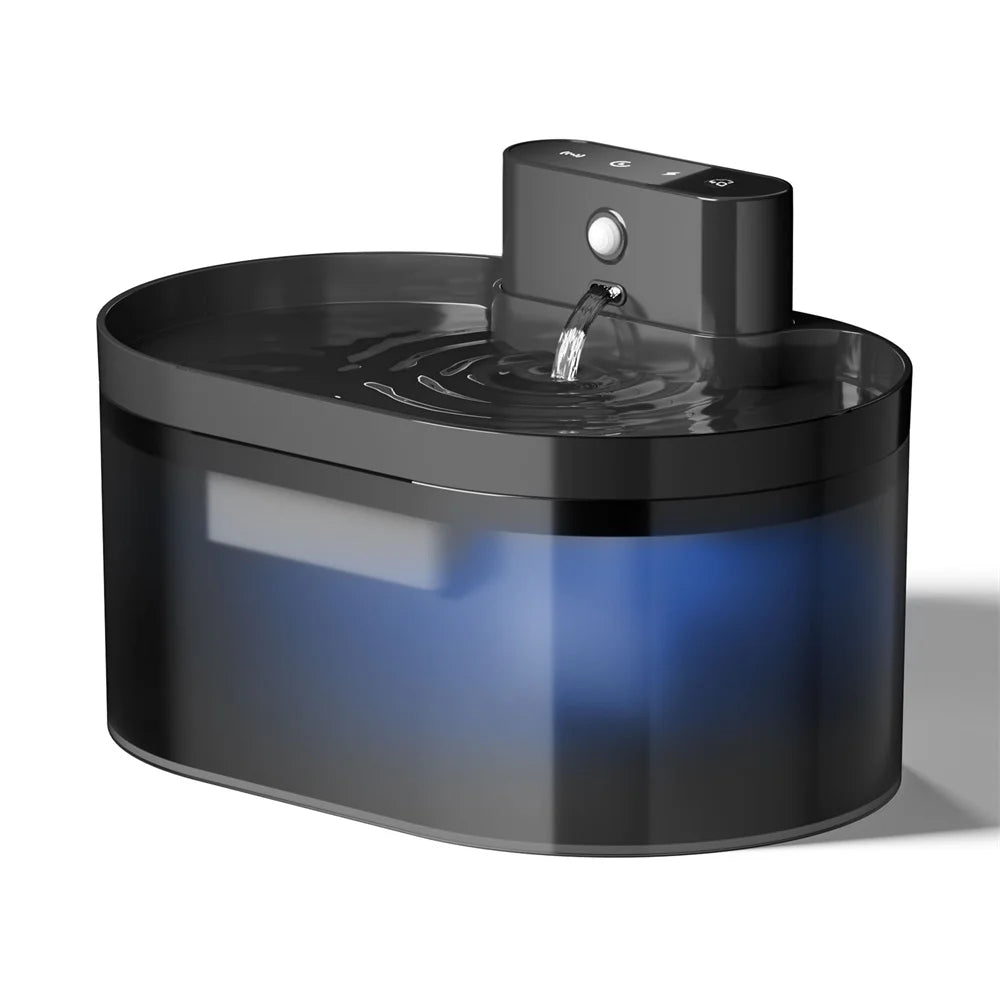 Petzrella 2.2L Automatic Pet Water Fountain – Silent & Filter-Ready