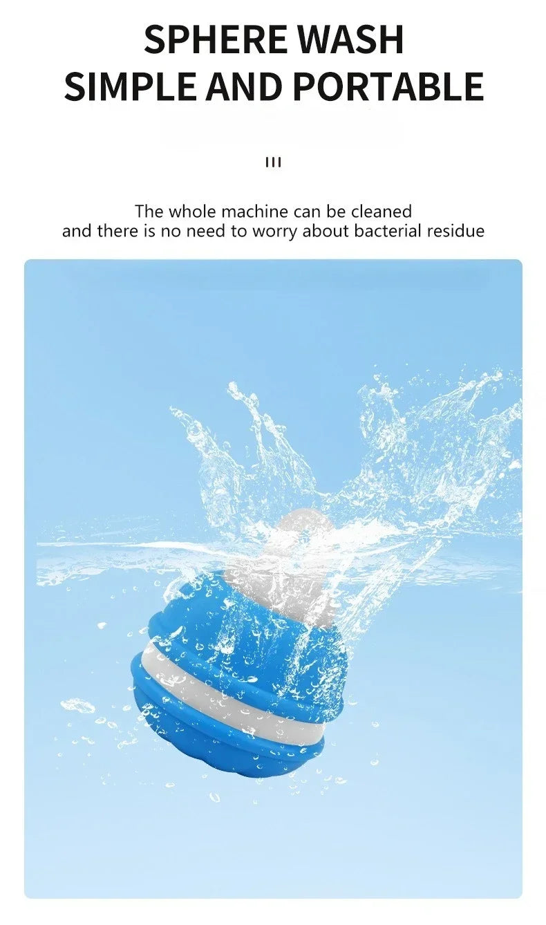 Interactive Rechargeable Dog Toy Ball with Swinging Rope