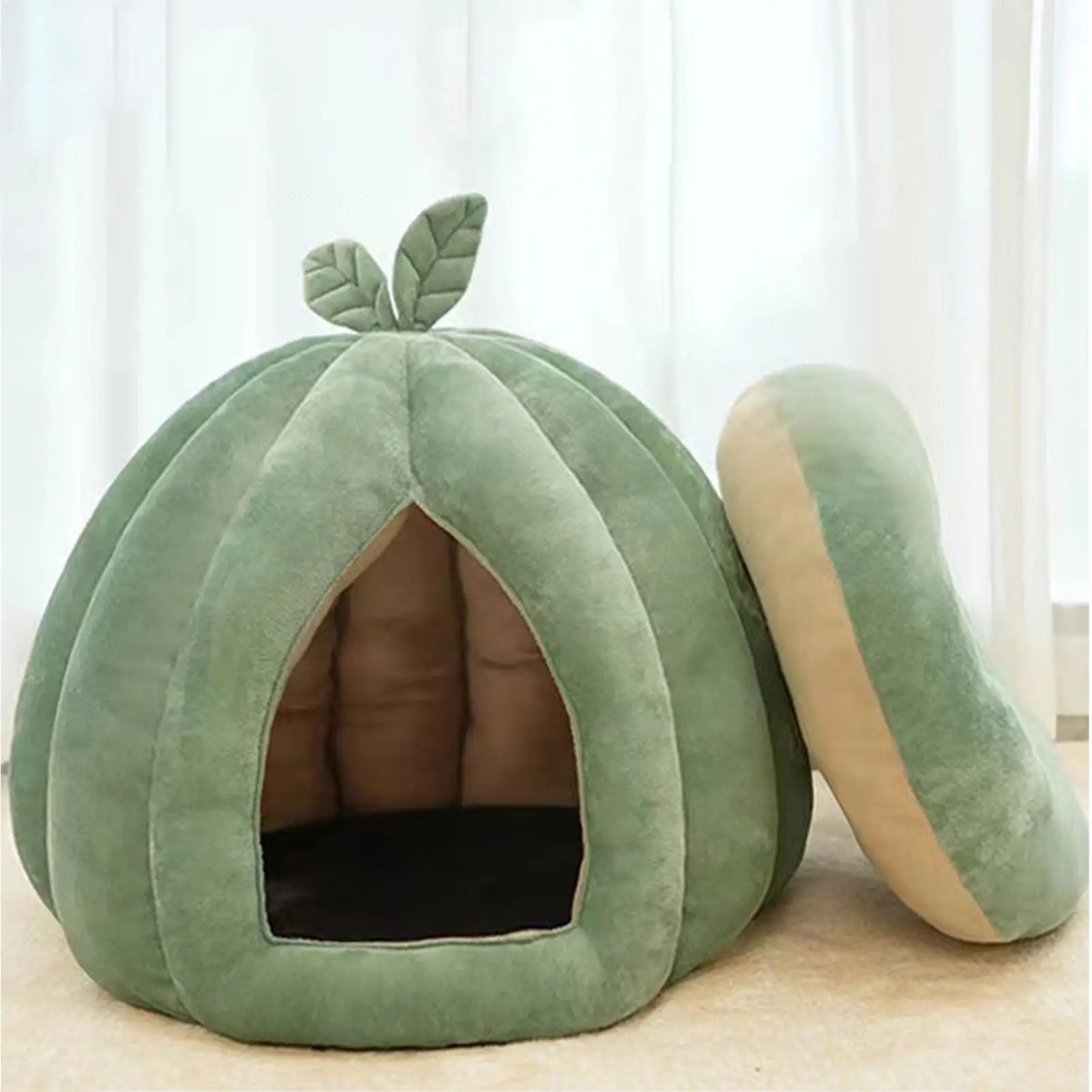 Petzrella Pumpkin Cave Bed – Detail 1