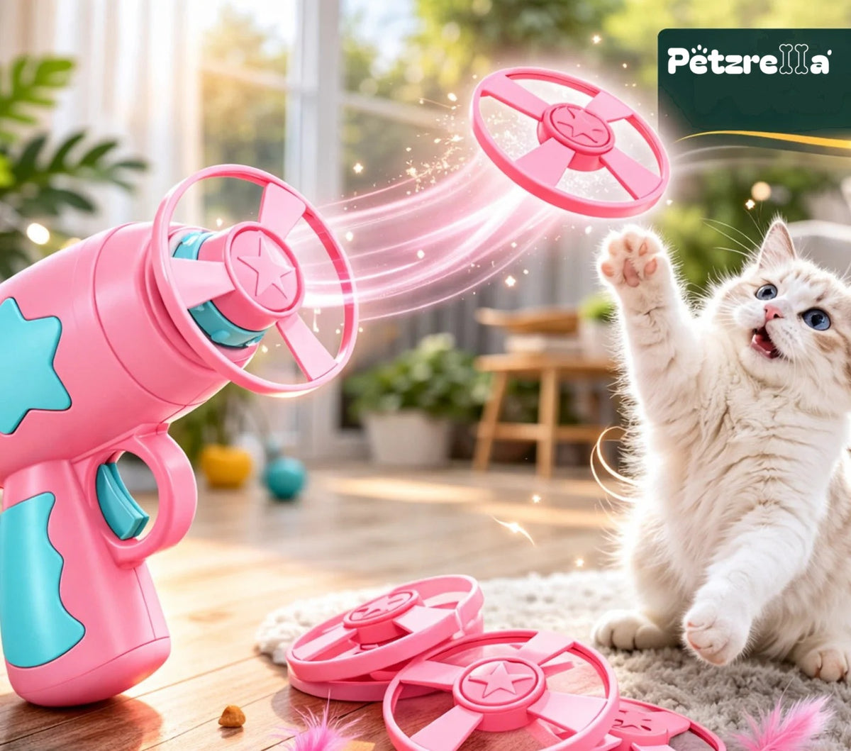 Petzrella Flying Disk Shooter