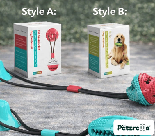 Petzrella Interactive Suction Tug Toy