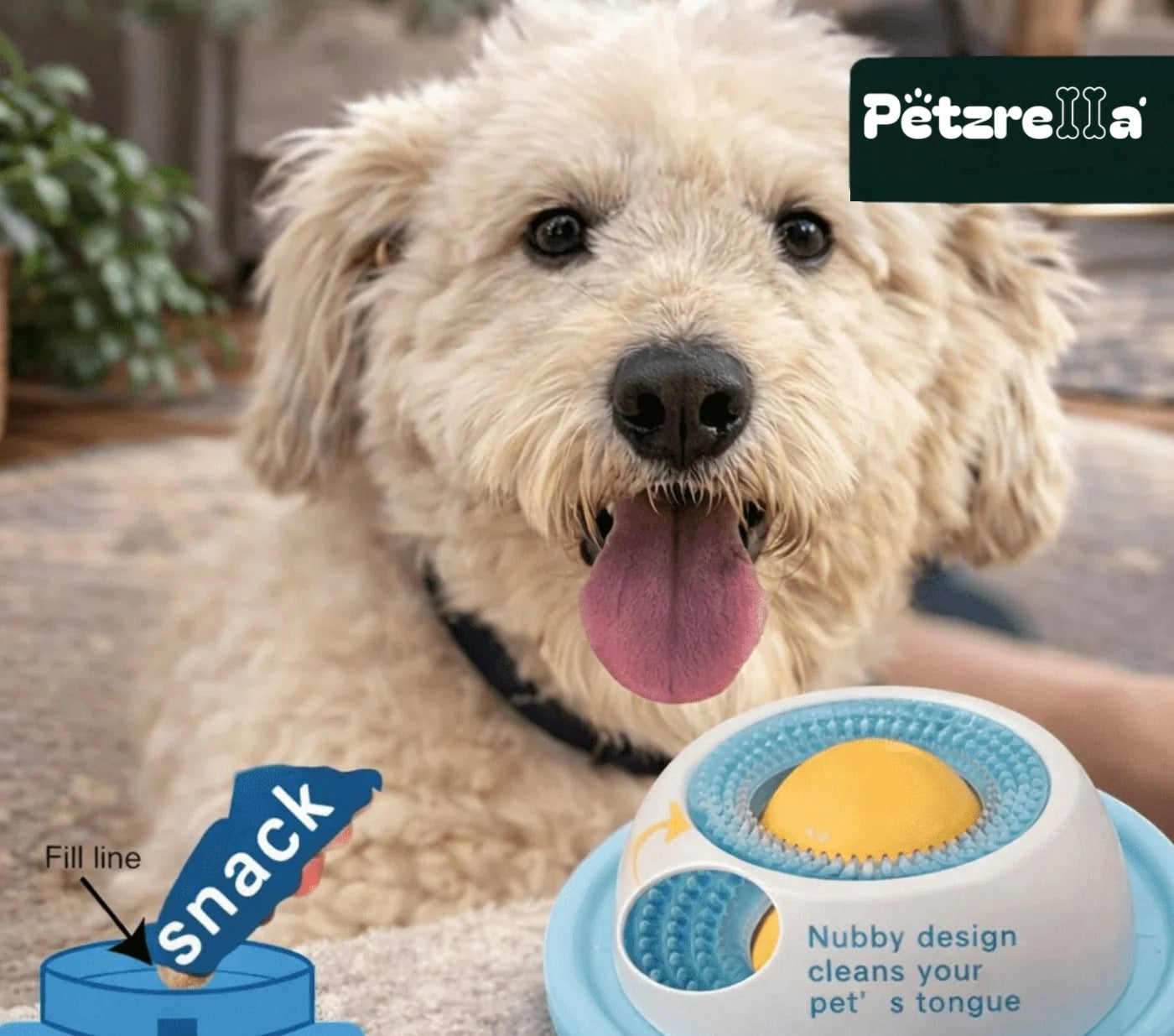 Petzrella Lick Soothing Bowl